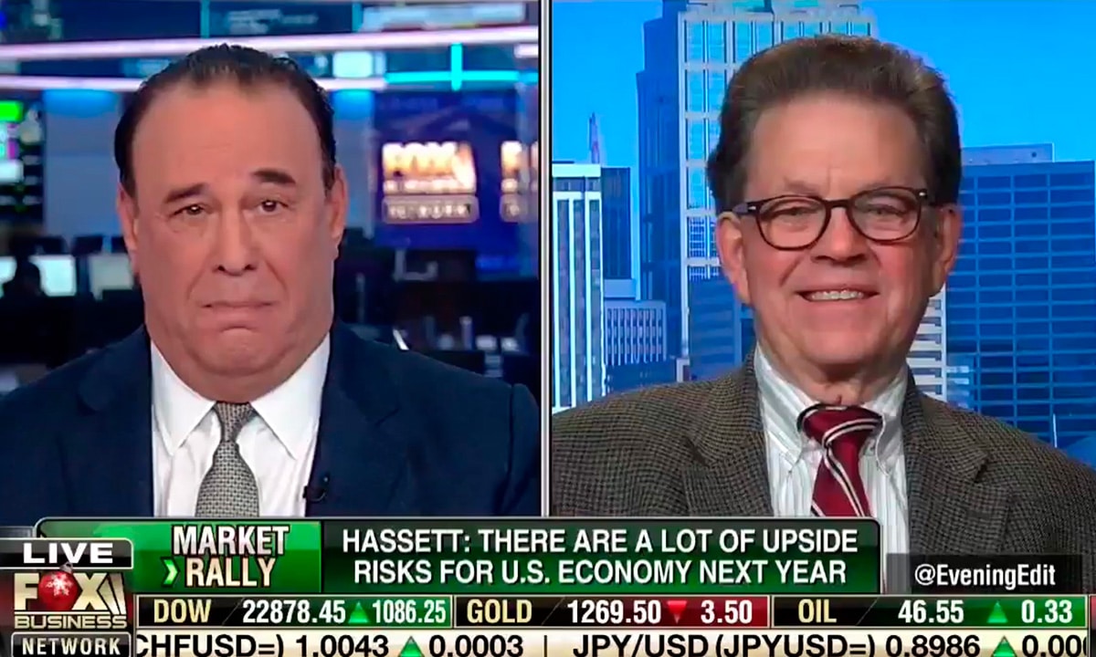 Jon Hosts Fox Business’s The Evening Edit: Interview with Art Laffer